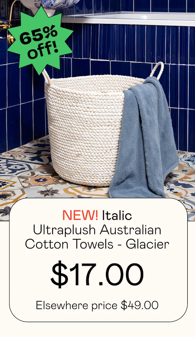 Ultraplush Australian Cotton Towerls - Glacier