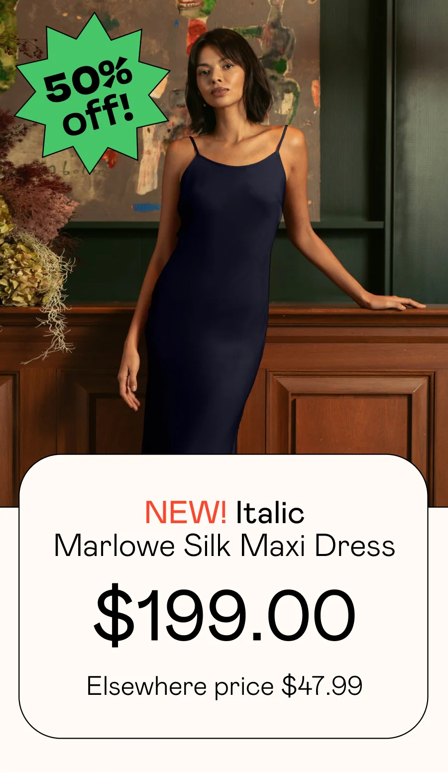 Marlowe Silk Maxi Dress