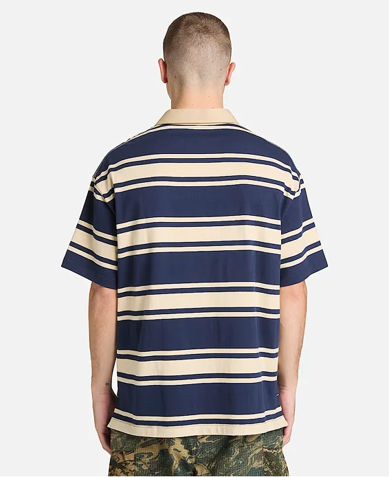 Striped Short-Sleeve Rugby Polo Striped Short-Sleeve Rugby Polo