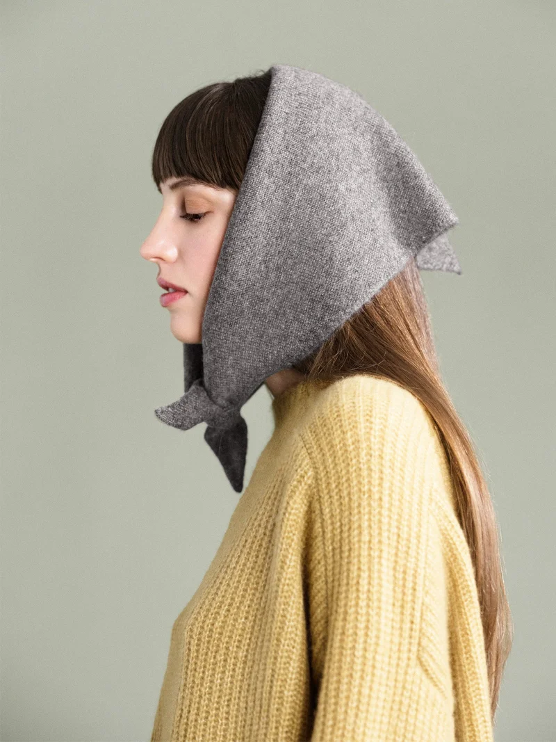 Image of Cashmere Triangle Scarf