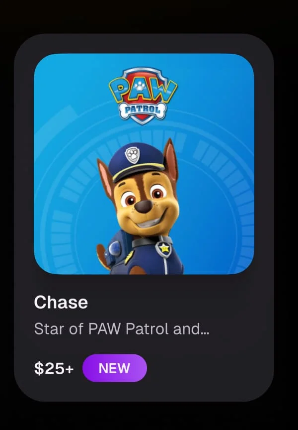 Chase from PAW Patrol
