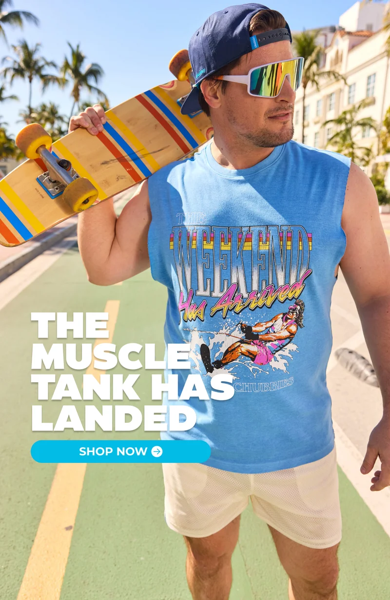 THE MUSCLE TANK HAS LANDED