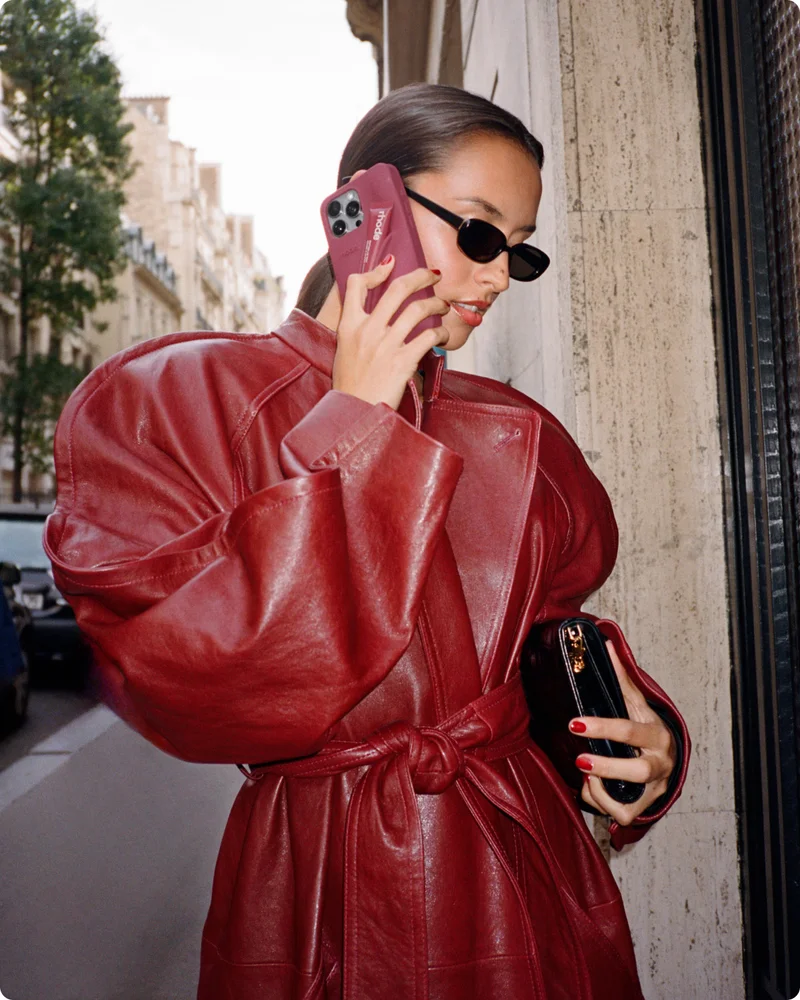 fall lip case with alexandra saint mleux