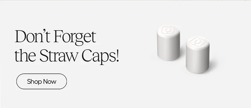 Don't Forget the Straw Caps! - Shop Now