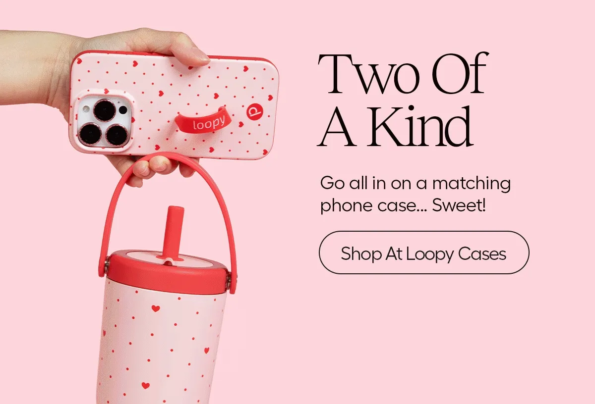 Two Of A Kind. Go all in on a matching phone case... Sweet! - Shop At Loopy Cases
