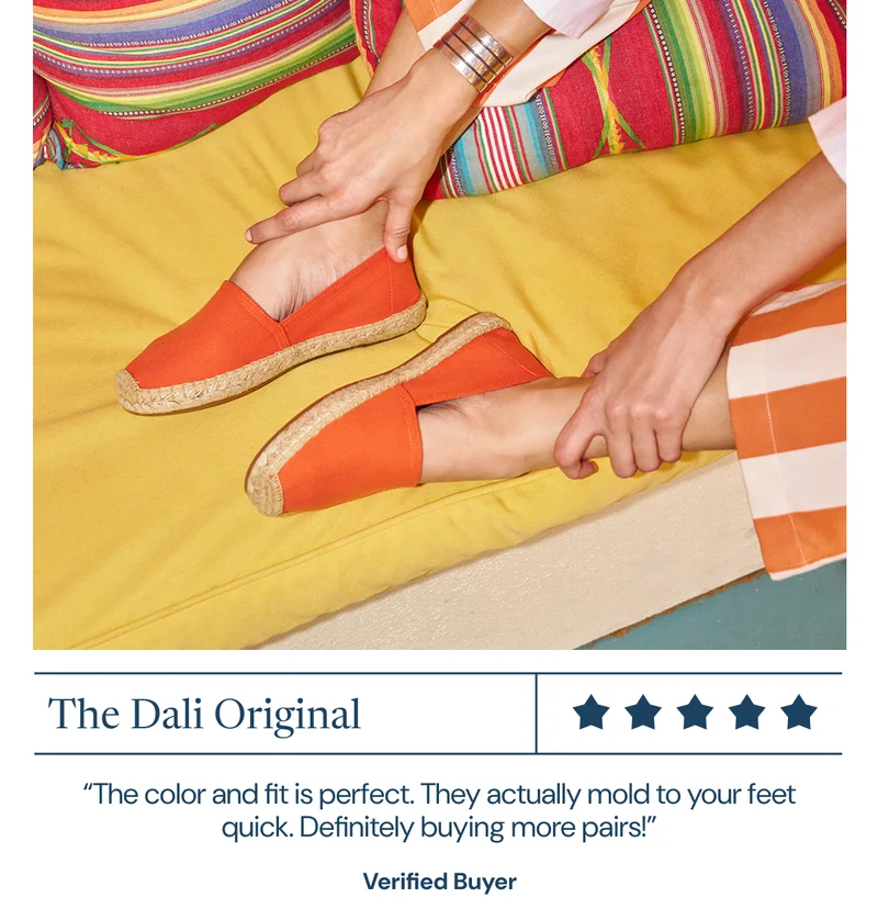 The Dali Original ★★★★★ “The color and fit is perfect. They actually mold to your feet quick. Definitely buying more pairs!”