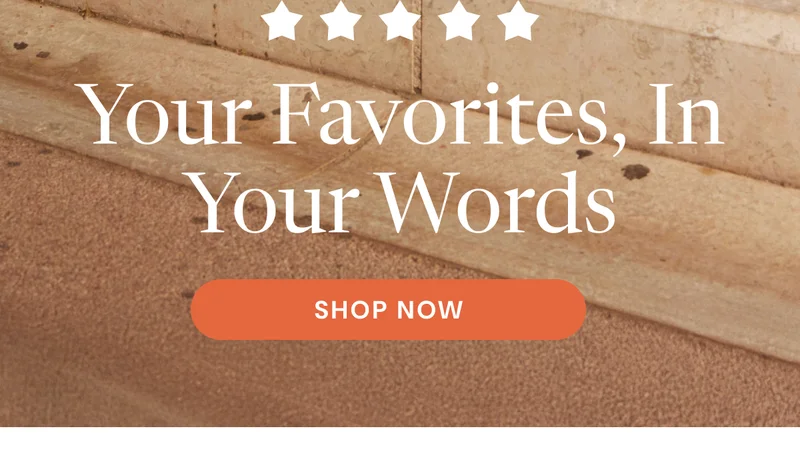 Your Favorites, In Your Words