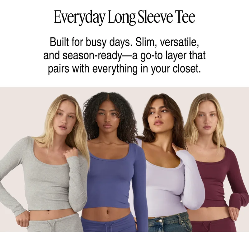 Everyday Long Sleeve Tee