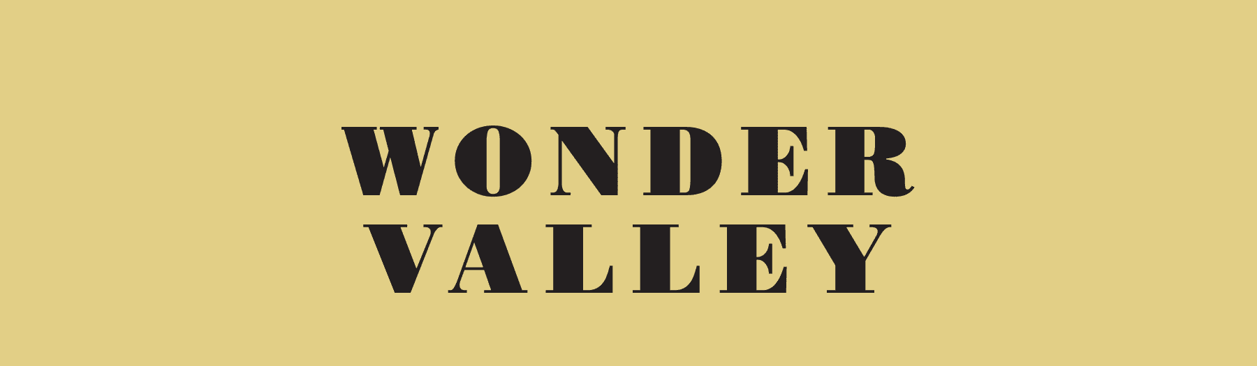 Wonder Valley