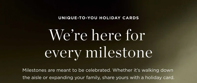 We're Here for Every Milestone