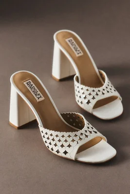 Badgley Mischka Omni Block Heel Heart Sandals