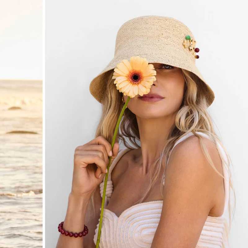 Bucket Hat and Charms