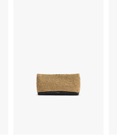Raffia Clutch