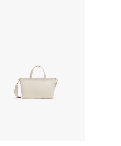 Mini Easy Zipper Tote Ecru