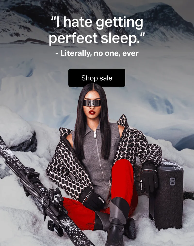 "I hate getting perfect sleep." -Literally, no one, ever