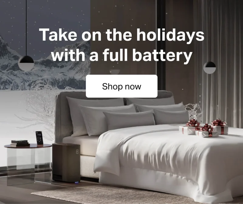Take on the holidays with a full battery