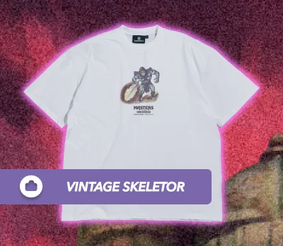 Vintage Skeletor Oversized Tee