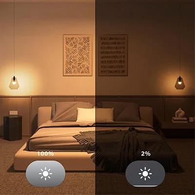 Low, smooth dimming