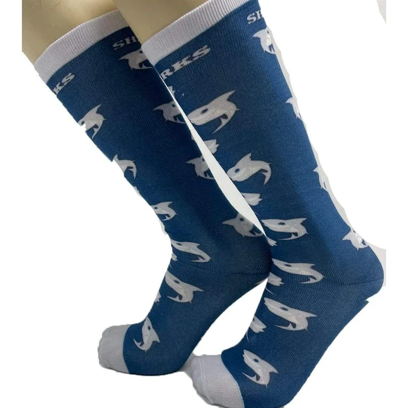 Image of Shark Socks Unisex Knee High Sock