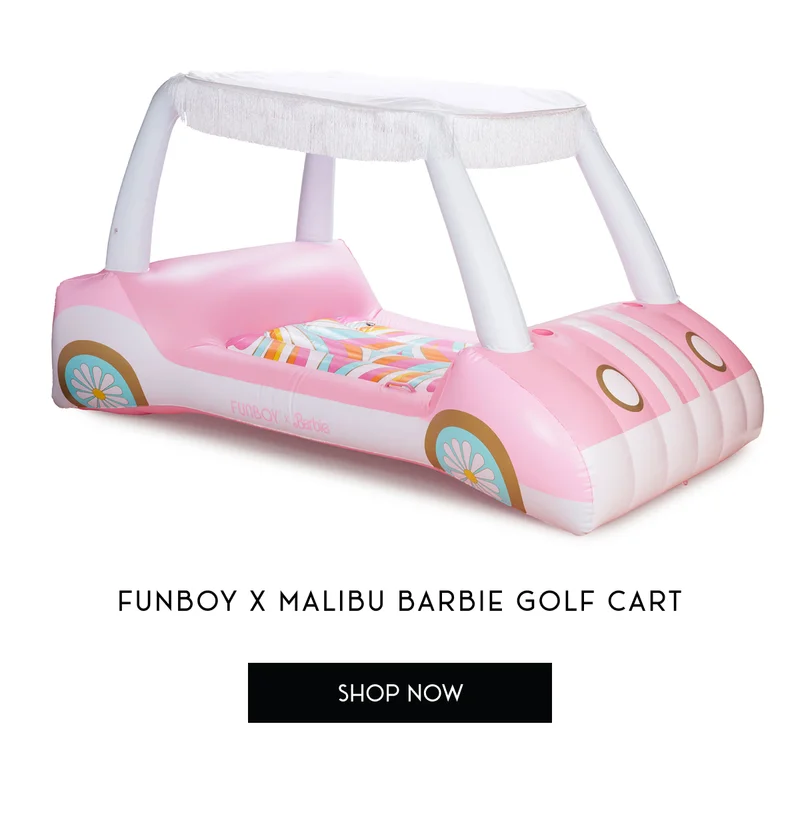 MALIBU BARBIE GOLF CART