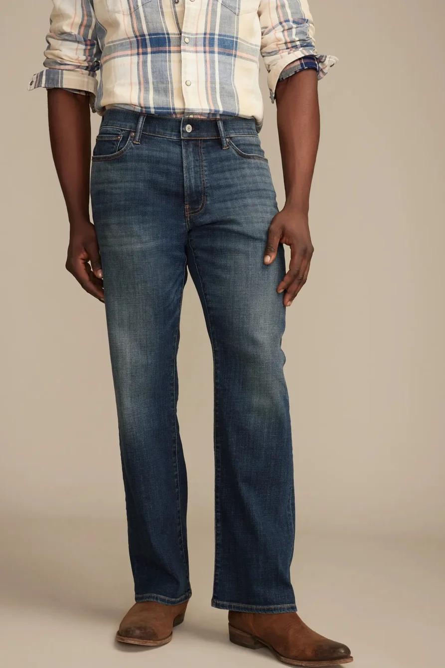 Image of Lucky Brand Easy Rider Bootcut Coolmax Stretch Jean - Men's Pants in Brigden