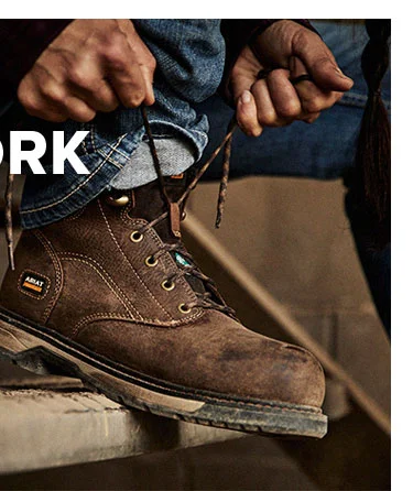 LACE UP AND GET TO WORK