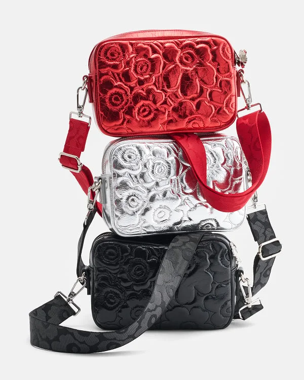 Shiny soft Gratha Unikko shoulder bag