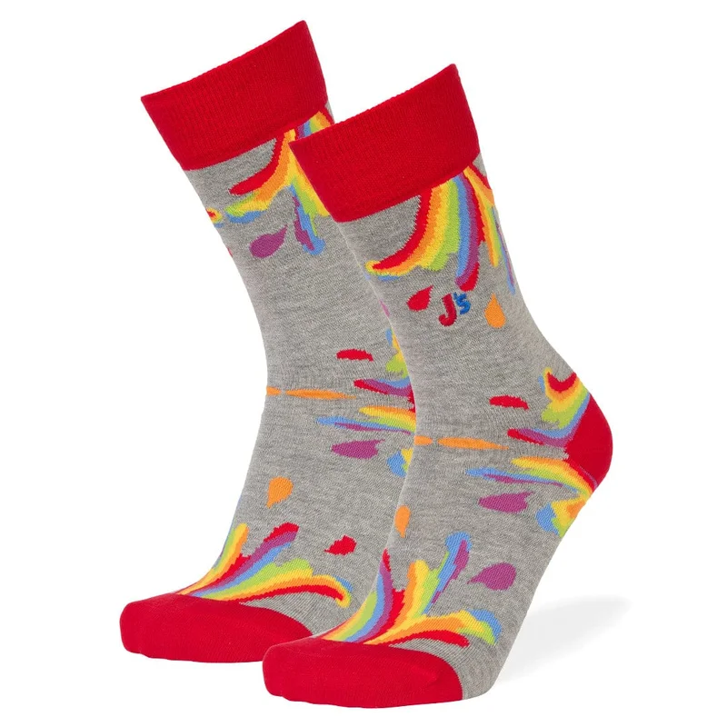 Image of Pride Splash Men's Crew Socks