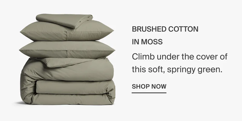 Shop Moss Brushed Cotton