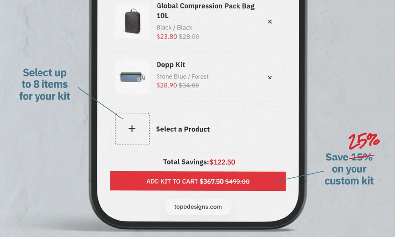 Build a Kit and save 25%