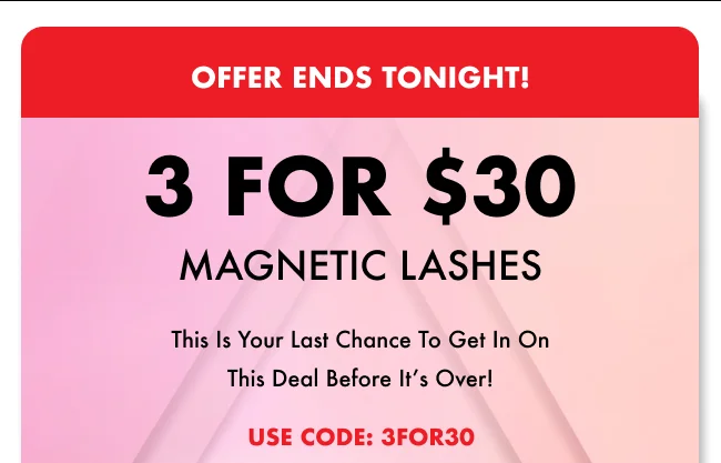 Offer Ends Tonight!
