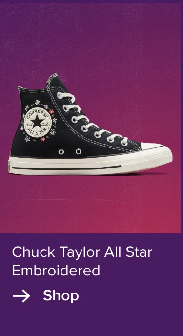 Shop: Chuck Taylor All Star Embroidered