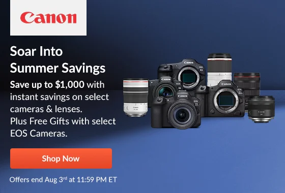 Canon Soar Into Summer Savings | Shop Now