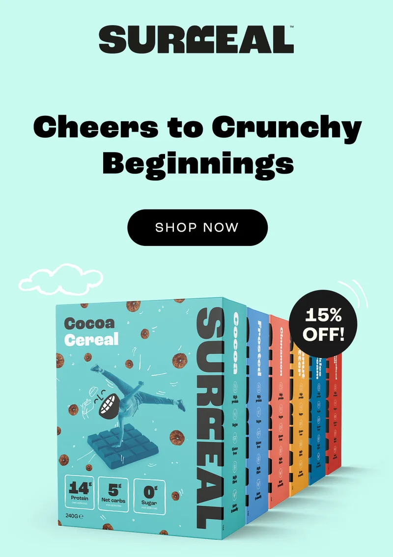 Cheers to crunchy begginings