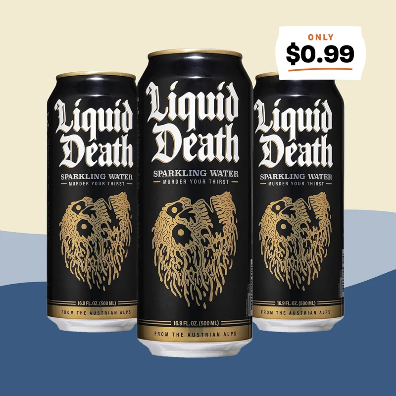 Liquid Death Sparkling Water