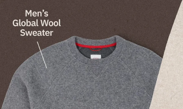 ShopGlobal Wool Sweater - Mens