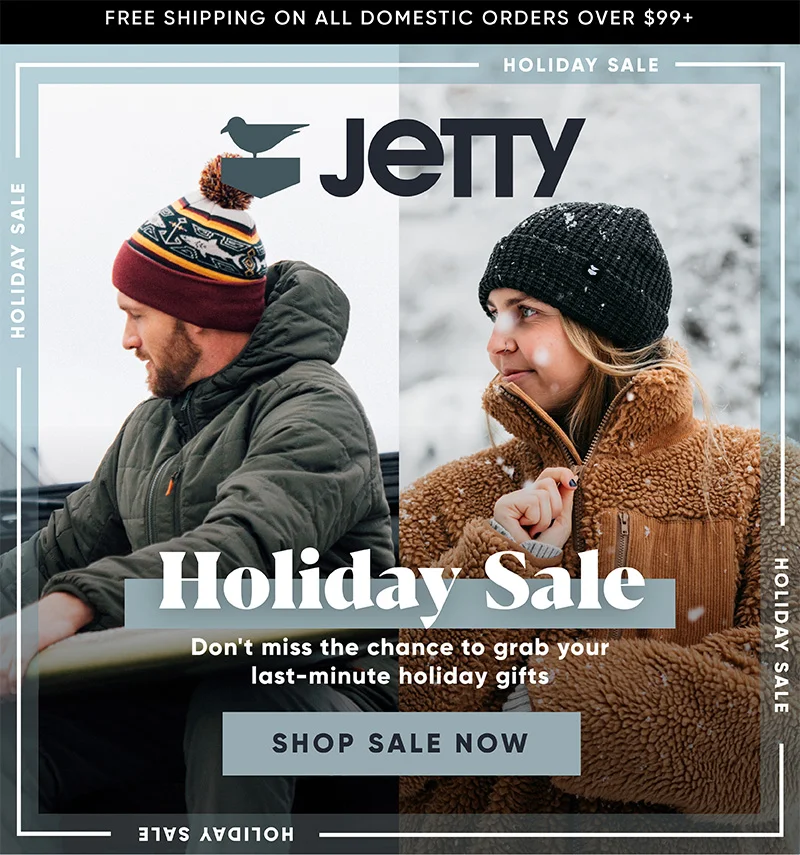 Jetty Holiday Sale