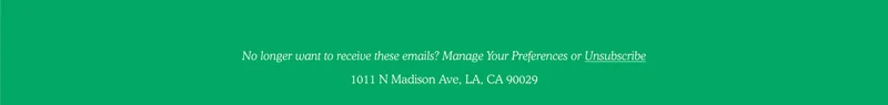 Manage Preferences
