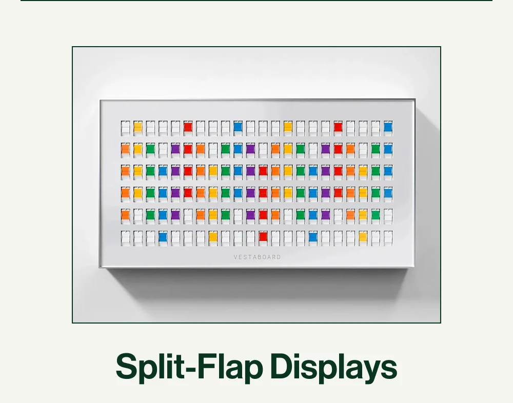 Split-Flap Displays