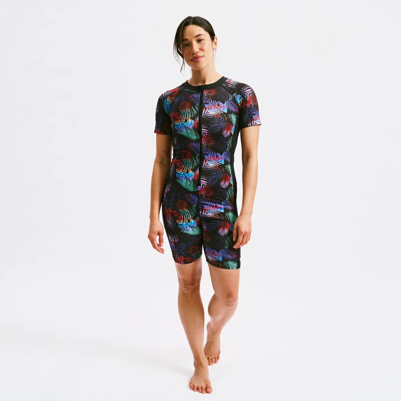 Image of Swim 6" Unisuit - Palm Dreams