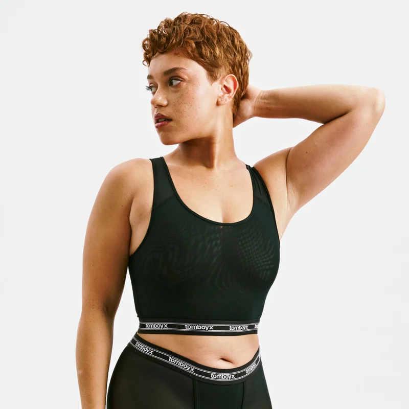 Image of Powermesh Essential Bra - Black