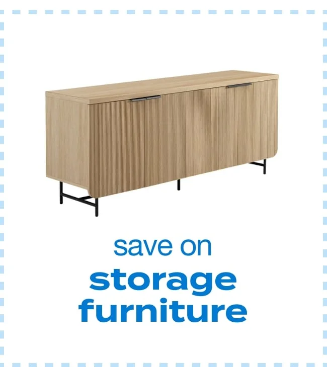Save on Storage Furniture