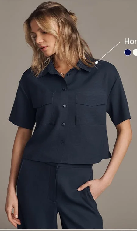 Horizon Shirt - Navy Blue