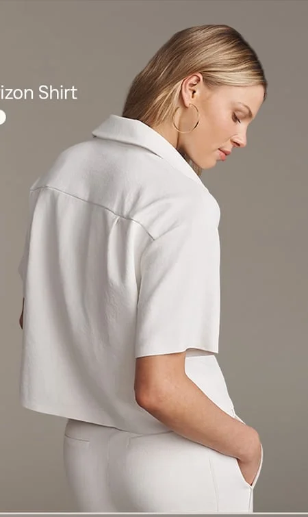 Horizon Shirt - Snow White