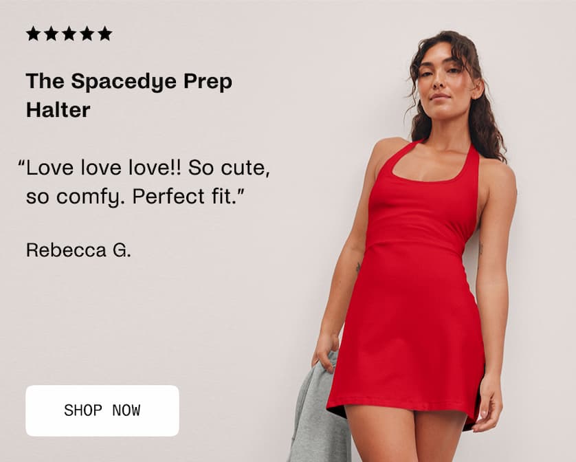 Spacedye Prep Halter Dress