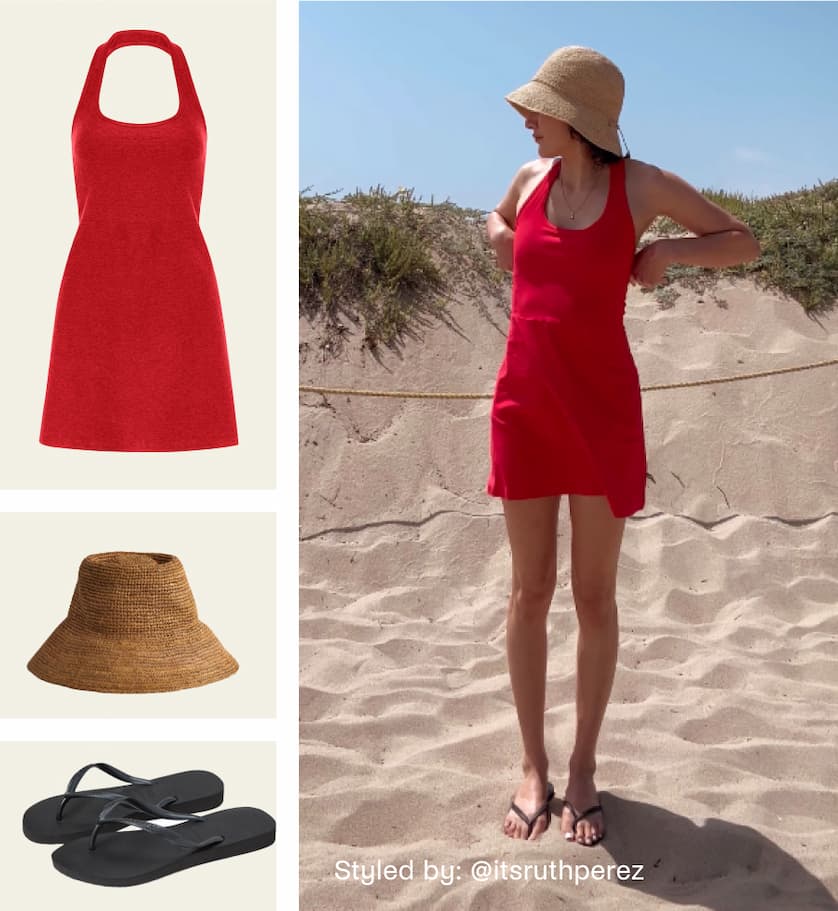 Spacedye Prep Halter Dress