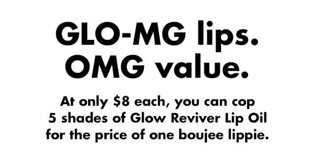 GLO-MG lips. OMG value.