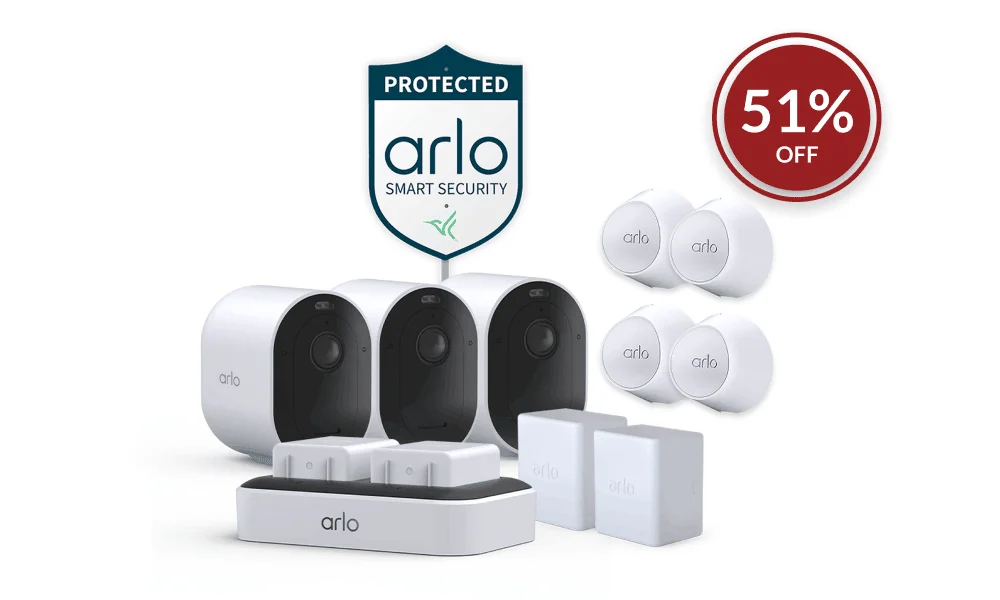 51% off. The Pro 5S 2K Camera + Magnetic Mounts Bundle.