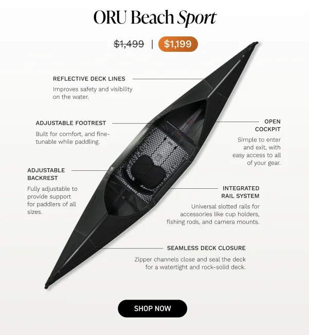 Beach Sport: 20% Off + Free Paddle