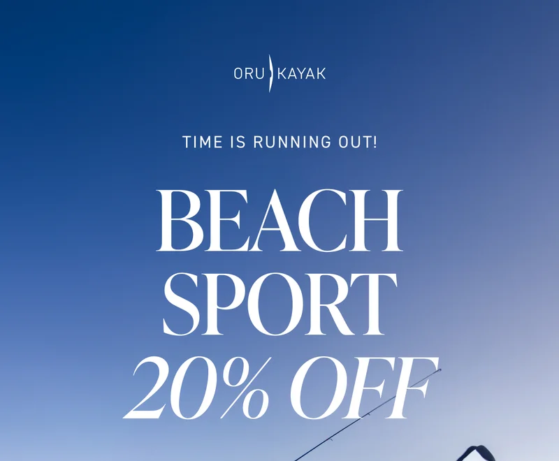 Beach Sport: 20% Off + Free Paddle